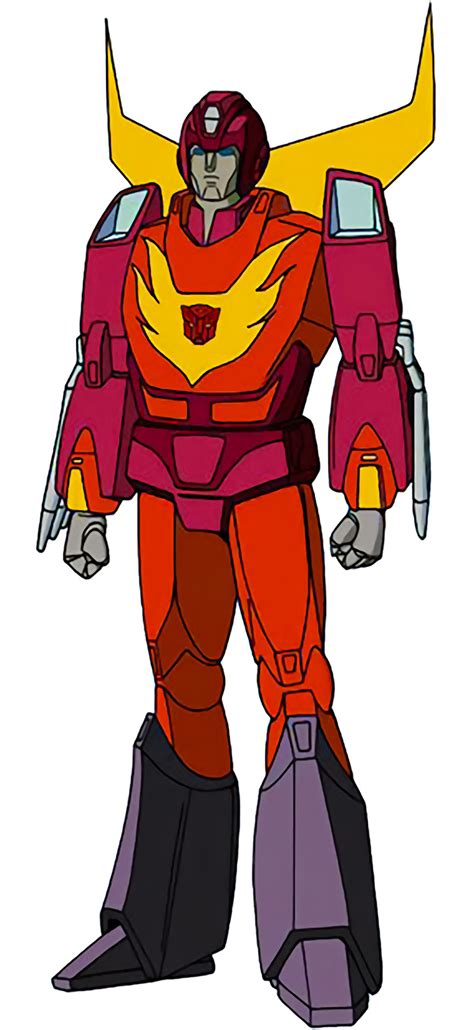 Hot Rod Aka Rodimus Prime 1980s Transformers Cartoons Profile Writeups Org