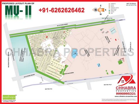 Maps Of Greater Noida Map Of Mu Greater Noida Layout Plan Hd Map