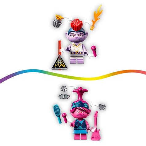 LEGO 41254 Trolls World Tour Volcano Rock City Concert Toy | Smyths Toys UK