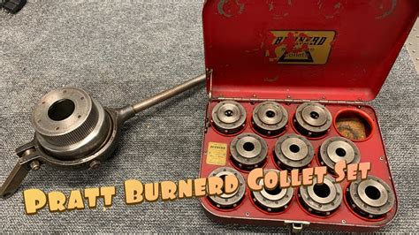 Pratt Burnerd Collet Set Fitting Harrison Colchester And Other Lathes