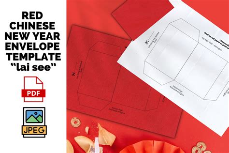 Printable Chinese New Year Envelope Graphic By Ky Designx · Creative