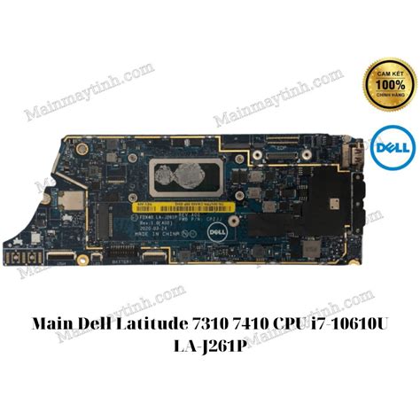 Main Dell Latitude 7310 7410 CPU i7 10610U LA J261P Shopee Việt Nam