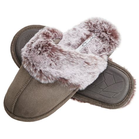 Jessica Simpson Jessica Simpson Comfy Faux Fur Womens House Slipper