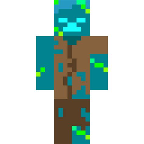 Pixilart Minecraft Drowned My Texture V2 By Matthew2013