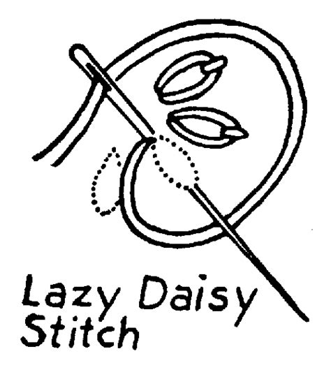 Lazy Daisy Embroidery Stitch How-To | French Knots