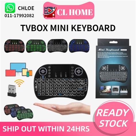 I8 Mini Keyboard Air Mouse 2 4Ghz Wireless Touchpad Keyboard And Mouse