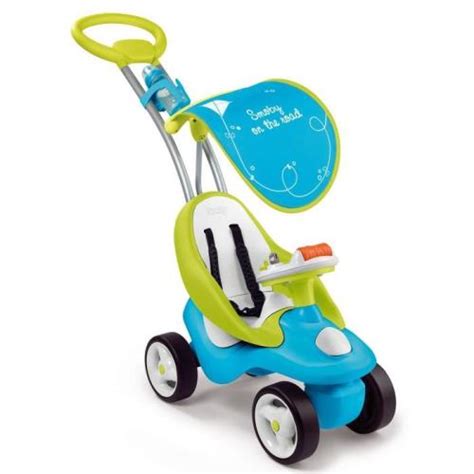 Porteur évolutif Bubble Go Smoby avec roues silencieuses Bleu Porteur