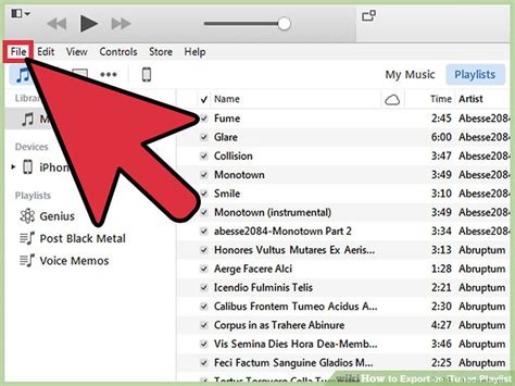 How To Export An Itunes Playlist Steps With Pictures