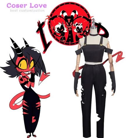 Helluva Boss Blitzo Moxxie Millie Stolas Loona Octavia Cosplay Costume ...