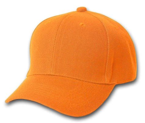 Orange Adjustable Baseball Cap 1394 Baseball Cap Orange Hats Caps Hats