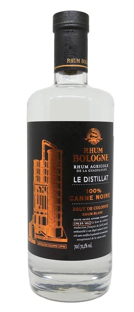 Rhum Agricole Pur Jus De Canne Bologne Brut De Colonne Le