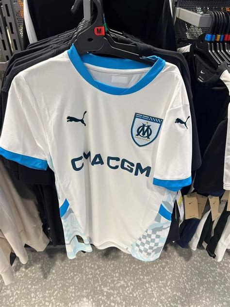 Nova Camisa Titular Do Olympique Marseille 2024 2025 Puma Mdf