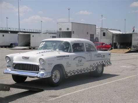 '55 Chevy race car! | 55 chevy, Chevy, Drag racing