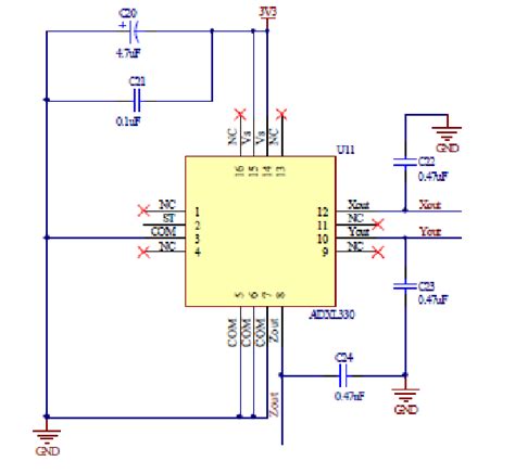 Accelerometer Module Circuit | Download Scientific Diagram