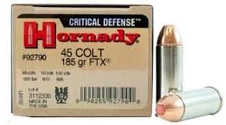 Hornady Critical Defense 45 ACP 185 Gr FTX Nagel S Gun Shop San