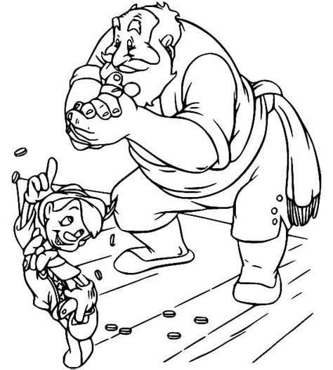 Coloriage Pinocchio Imprimer Sur Coloriageenfant