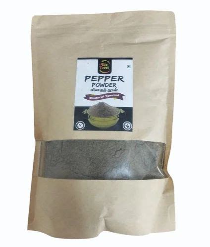 Spicy Variety Tellicherry India G Rite Foods Black Pepper Powder