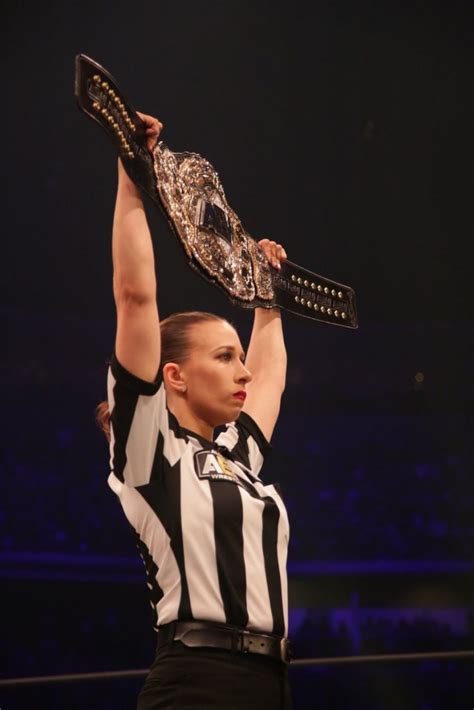 Referee Aubrey Edwards Announces AEW Hired Her Full-Time