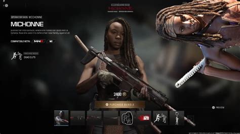 Season 2 Roadmap Mw3warzone The Walking Dead Michonne New Bundles