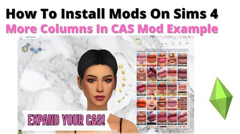 How To Install More Columns In Cas Mod For Sims 4 2023 Youtube