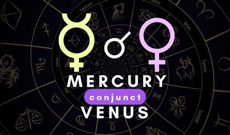 Venus Conjunct Mercury Aspect