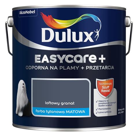 Farba Do Cian I Sufit W Lateksowa Dulux Easycare Plamy Przetarcia