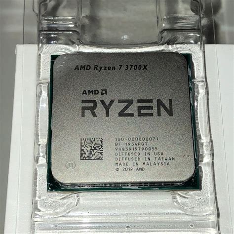 Yahooオークション Amd Cpu Ryzen 7 3700x リテールパッケージ版 24