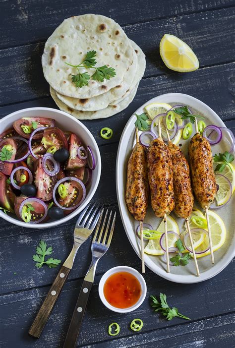 Recette Brochettes de poulet au curry thaï et gingembre Marie Claire