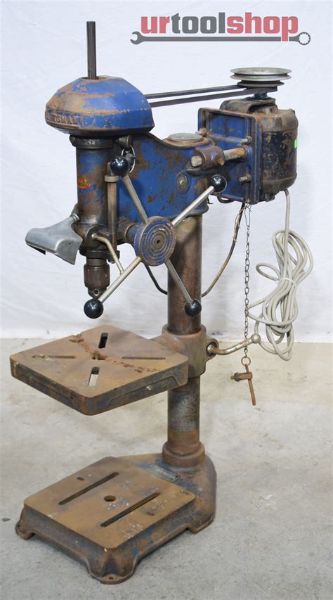 Vintage Craftsman Bench Drill Press Model 10103622 9414 2