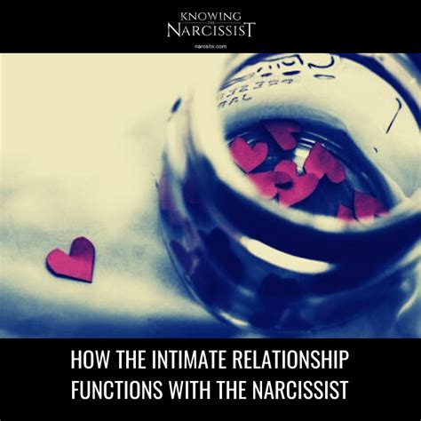 How The Intimate Relationship Functions With The Narcissist Hg Tudor Knowing The Narcissist