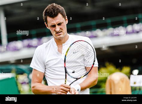 London Uk 5th July 2017 Australian Tennis Player Bernard Tomic Said