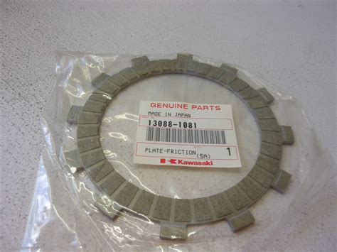 NOS New Kawasaki KDX200 KX125 Clutch Friction Plate Disc 13088 1081 For