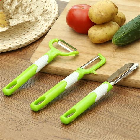 Fruit Peeler Vegetable Peeler Knife Serrated Knife Peeler Multi Scales