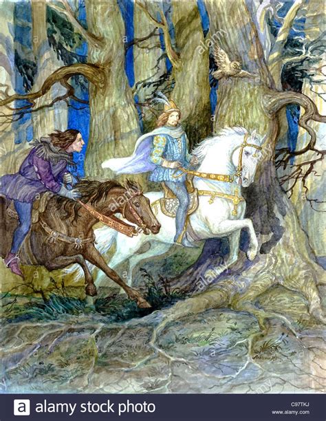 Medieval Drawing Forest Stock Photos And Medieval Drawing Forest Stock