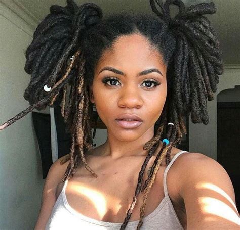 Delicious Brown Kisses Afro Hair Woman Beautiful Dreadlocks Locs