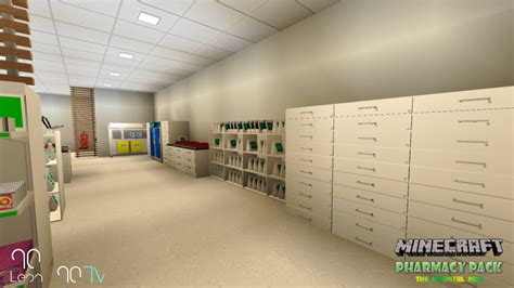 The Hospital Mod Pharmacy Pack Minecraft Mod