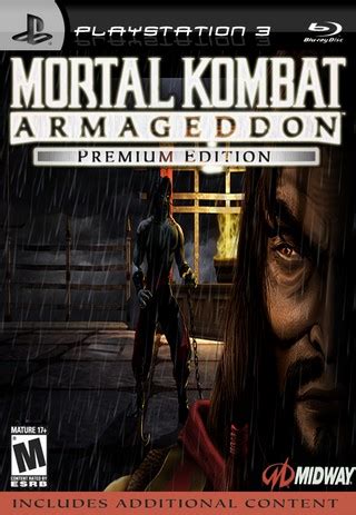 Mortal Kombat Armageddon Premium Edition PlayStation 3 Box Art Cover By