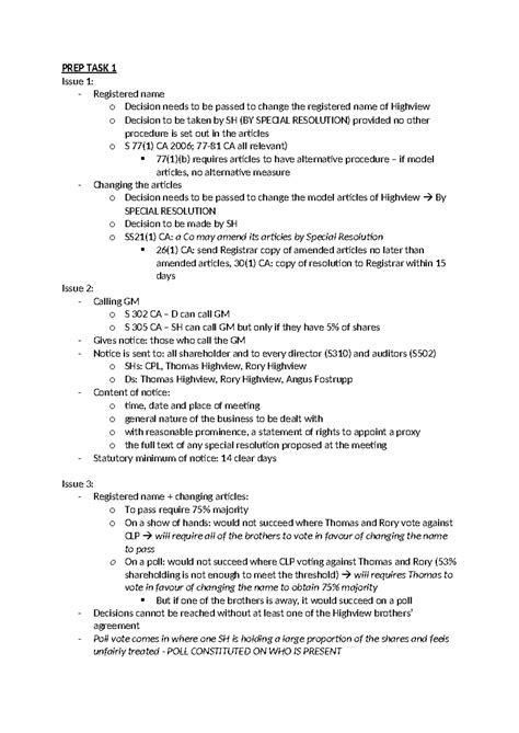 Blp Ws Prep Task Issue Registered Name O Decision Needs To Be