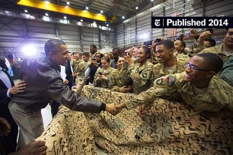 Obama Makes Surprise Trip To Afghanistan The New York Times