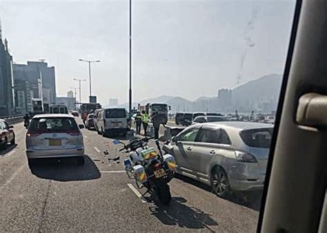 觀塘繞道4車相撞釀1傷 東行線交通一度受阻 Oncc 東網 Line Today