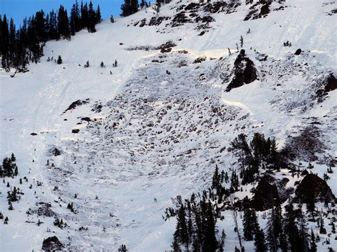 Natural Avalanche Cooke City Gallatin National Forest Avalanche Center