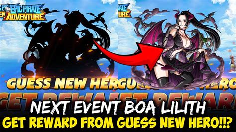 Event Guess New Hero Dapat Banyak Reward Epic Pirate Adventure Youtube