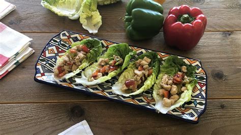 Receta Sana Wraps De Lechuga Con Pollo Dra Paloma Gil