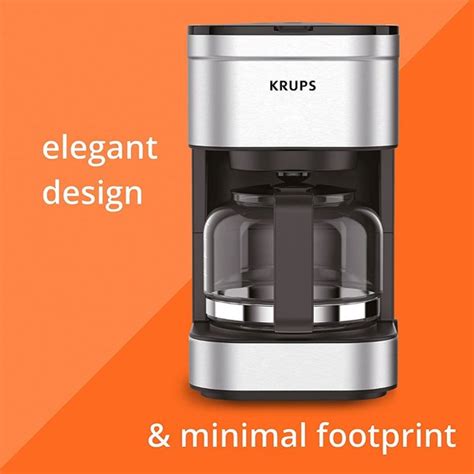 Krups Simply Brew Drip Coffee Maker 5 Cup