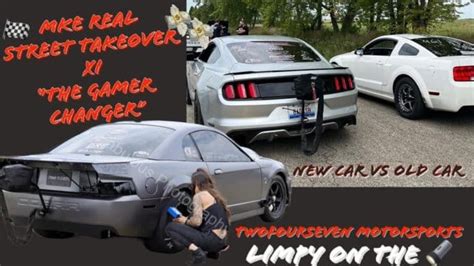 Mke Real Street Takeover No Prep Old Car Vs New Car Action By Ashley