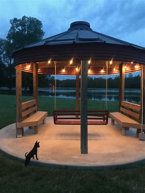 Pin By Tonya Johnson On Backyard Backyard Gazebo Rustic Outdoor