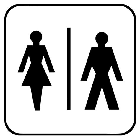 Sticker Wc Homme Et Femme France Stickers