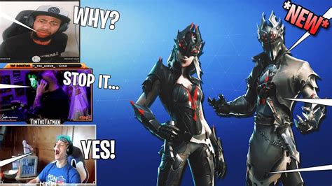 Streamers React Thicc Arachne And Spider Knight Skins Fortnite