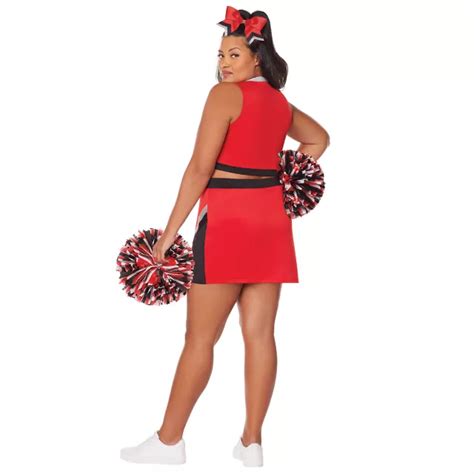 Adult Cheerleader Plus Size Costume Spencer S