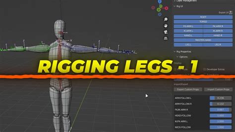 Rigging Legs Part Full Hindi Animation Course In Blender D